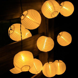 Solar Lantern String Lights | Waterproof Art Deco Patio Lights for Outdoor Decor Outdoor Lighting