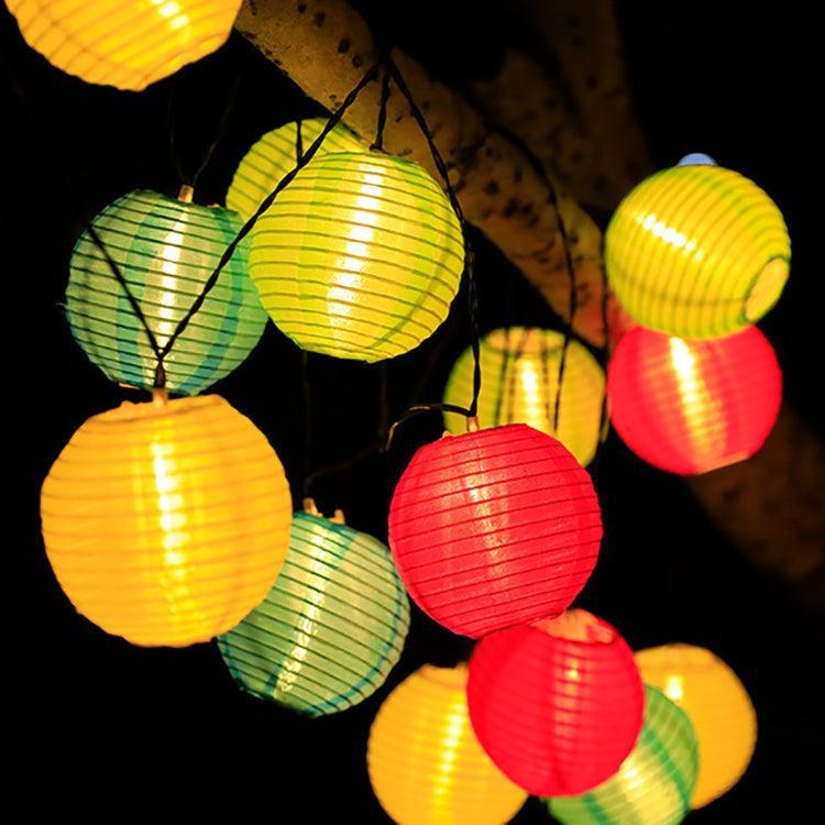 Solar Lantern String Lights | Waterproof Art Deco Patio Lights for Outdoor Decor Outdoor Lighting