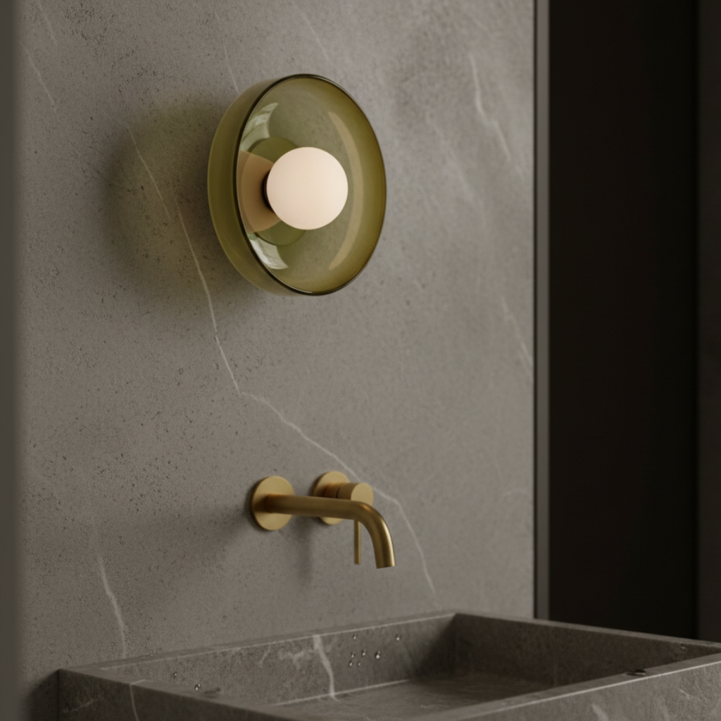 Sonnet Mid-Century Modern Wall Sconce Light with Dual-Layered Illumination Wall Light