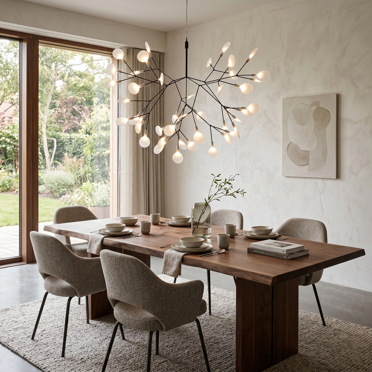 Heracleum Firefly LED Branch Chandelier