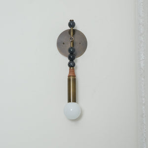 Toam Brass & Marble Wall Lamp