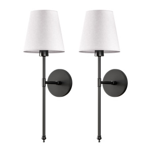 Wireless Peel and Stick Wall Sconces, Set of 2