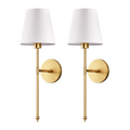 Wireless Peel and Stick Wall Sconces, Set of 2