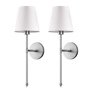 Wireless Peel and Stick Wall Sconces, Set of 2