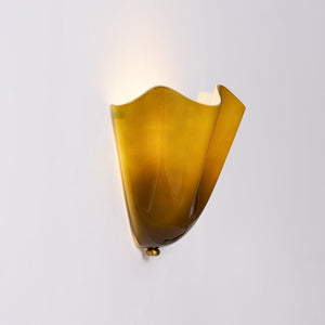 Flower Glass Wall Lamp