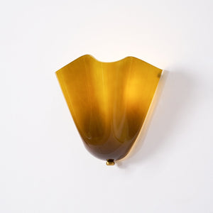 Flower Glass Wall Lamp