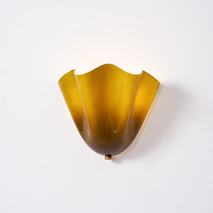 Flower Glass Wall Lamp