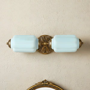 Eloise 2-Light Milk Glass Vanity Light