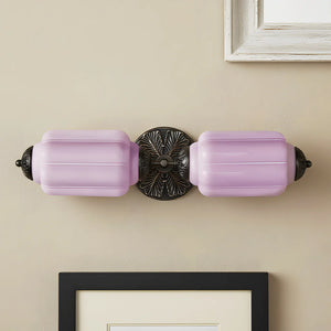 Eloise 2-Light Milk Glass Vanity Light