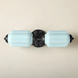 Eloise 2-Light Milk Glass Vanity Light