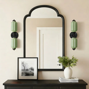 Eloise 2-Light Milk Glass Vanity Light