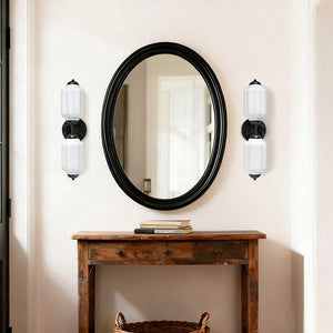 Eloise 2-Light Milk Glass Vanity Light