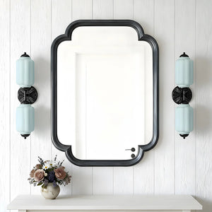 Eloise 2-Light Milk Glass Vanity Light