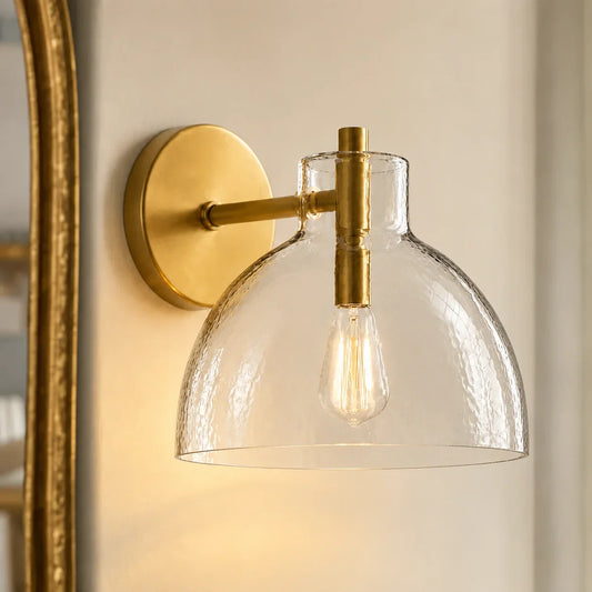 Xeno Blown Glass Wall Sconce, 1 to 3 Light