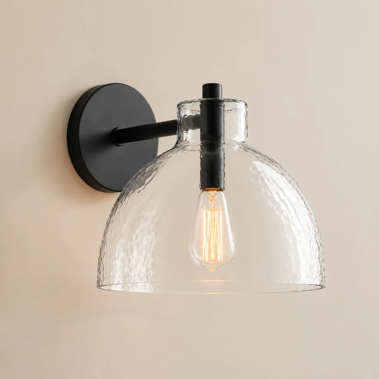 Xeno Blown Glass Wall Sconce, 1 to 3 Light