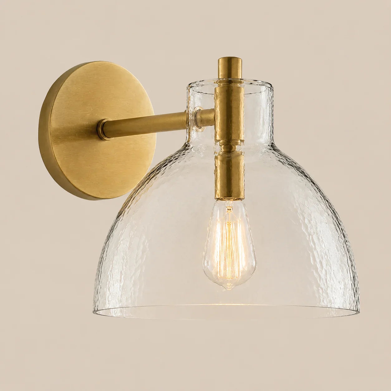 Xeno Blown Glass Wall Sconce, 1 to 3 Light
