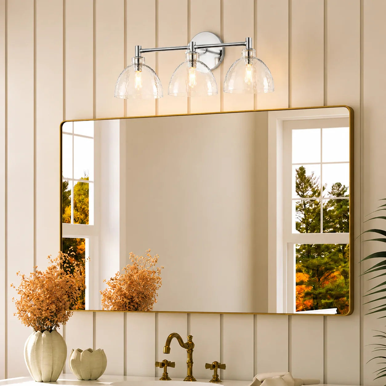 Xeno Blown Glass Wall Sconce, 1 to 3 Light