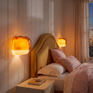 Sanae Mushroom Glass Wall Sconce