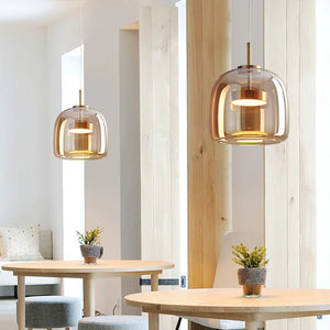 Nordic Glass Pendant Light - Adjustable Kitchen Hanging Lights Pendant Lights