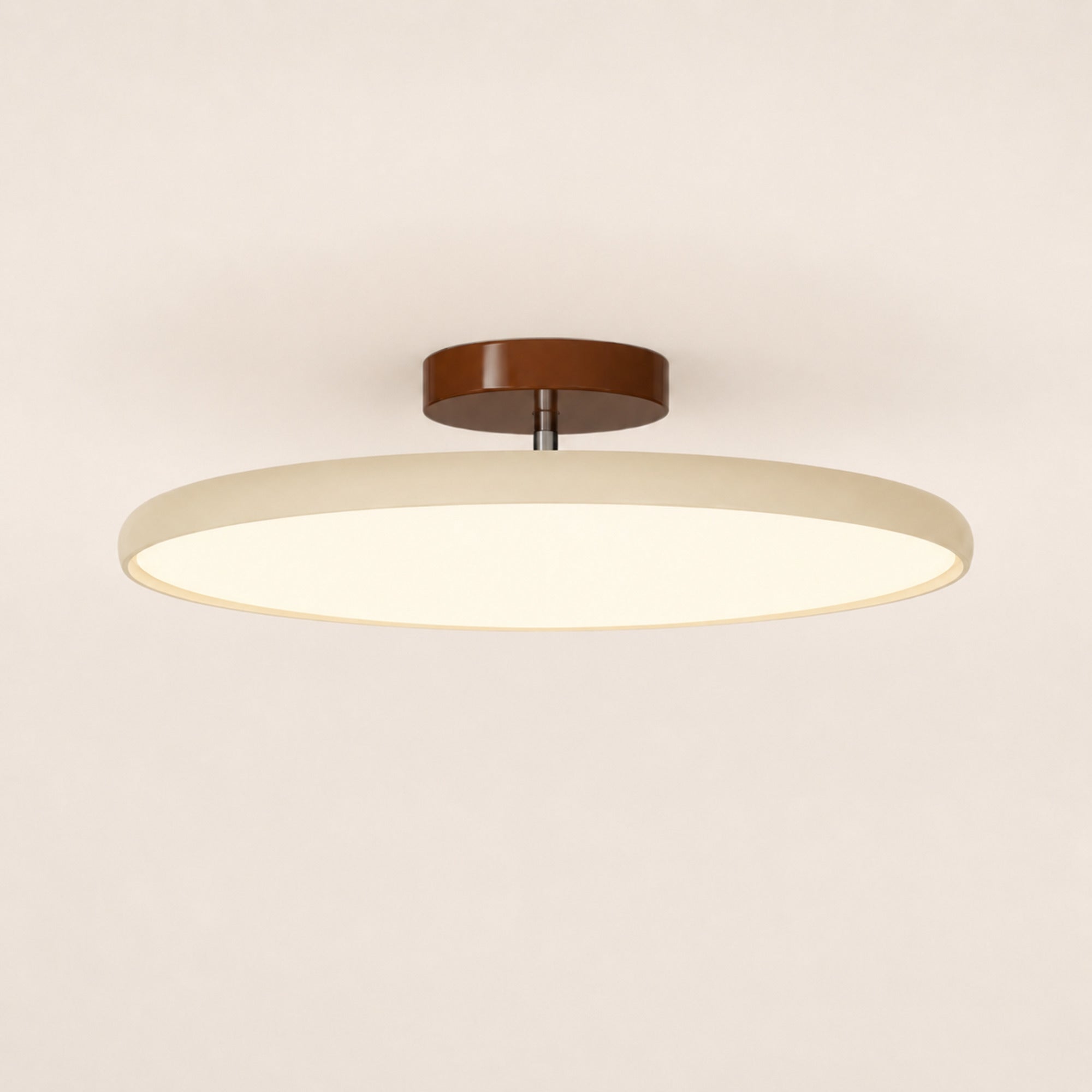 Drift Adjustable Ceiling Lamp — 19.7 in, Cream