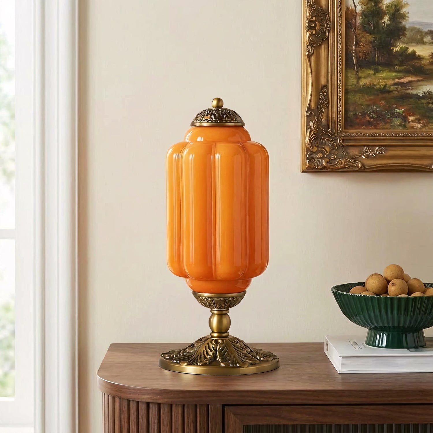 Lumi Fluted Glass Table Lamp