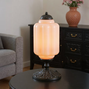 Lumi Fluted Glass Table Lamp