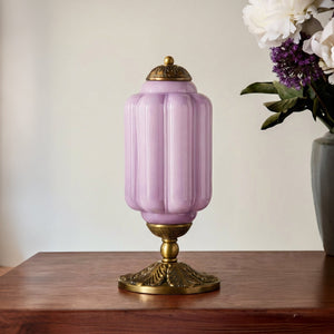 Lumi Fluted Glass Table Lamp