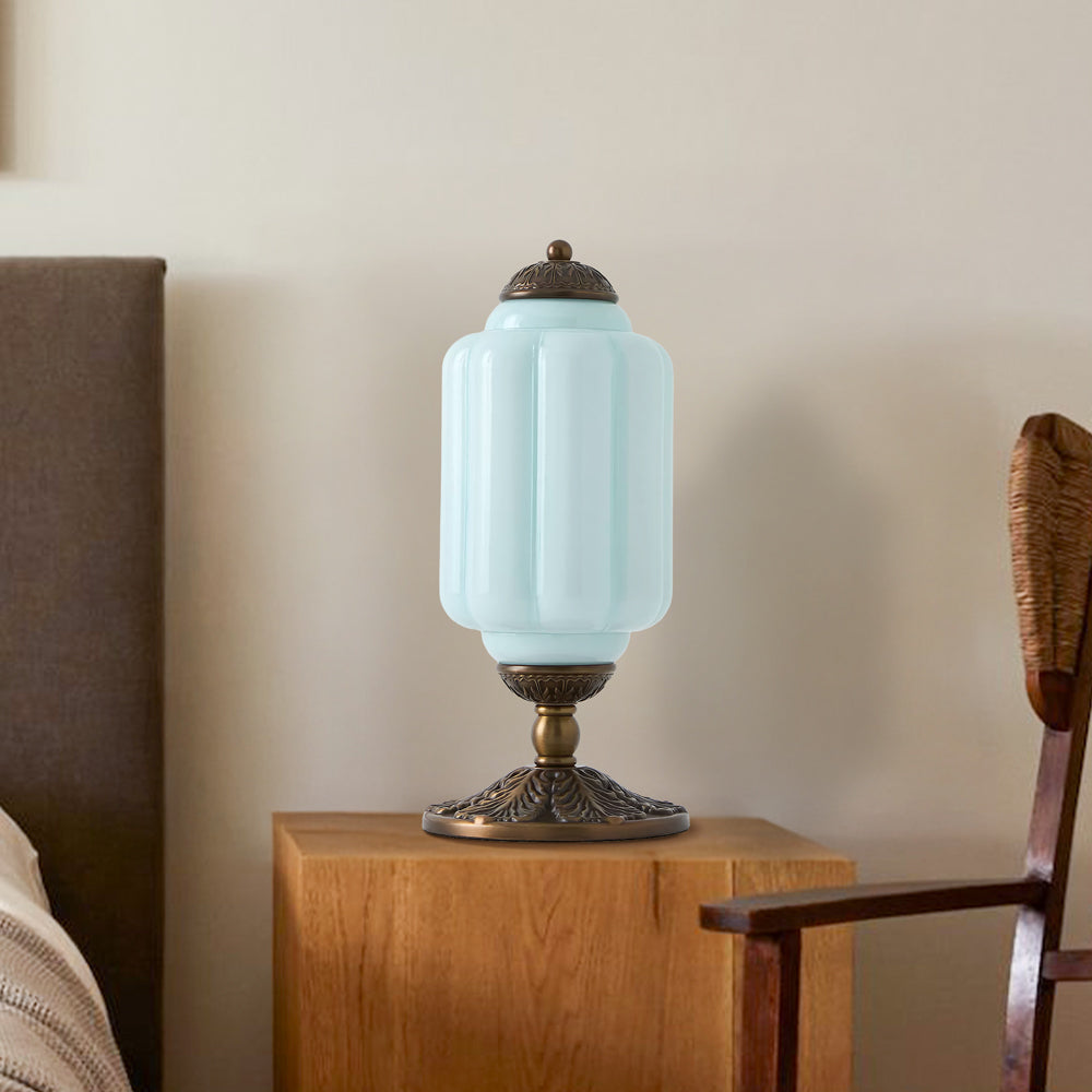 Lumi Fluted Glass Table Lamp