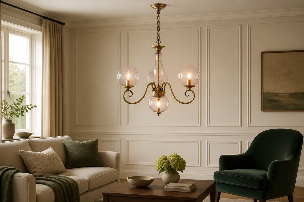 In a sitting room