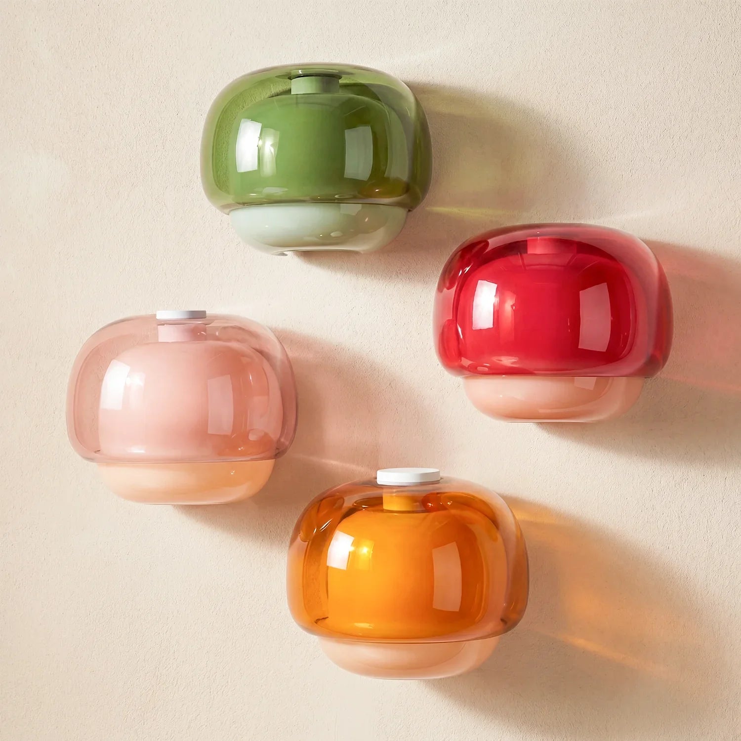 Sanae Mushroom Glass Wall Sconce
