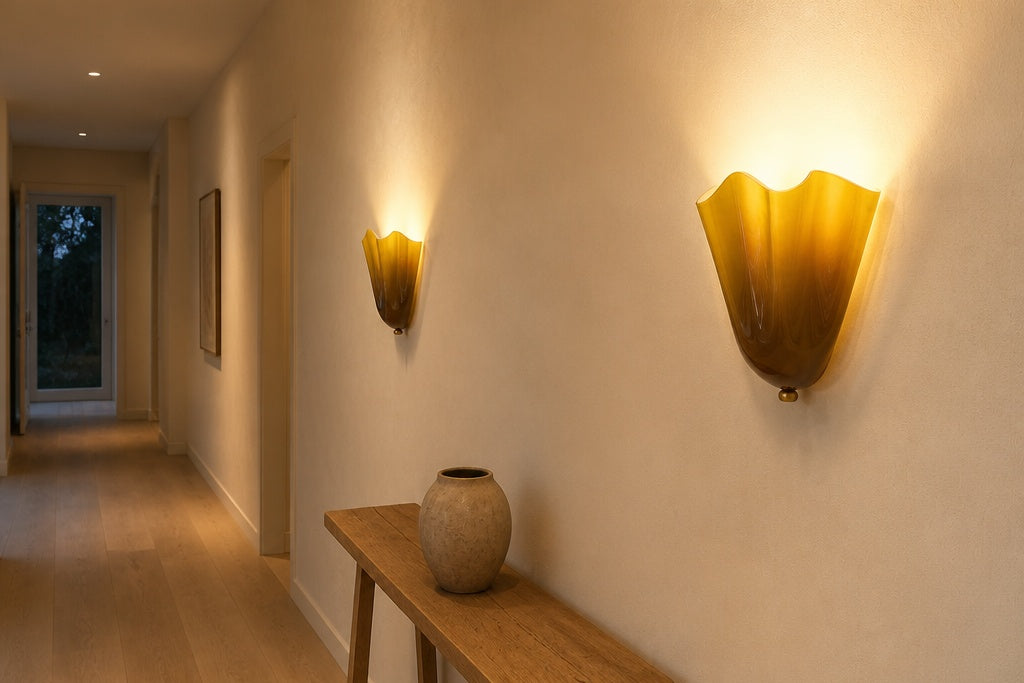 Along a hallway