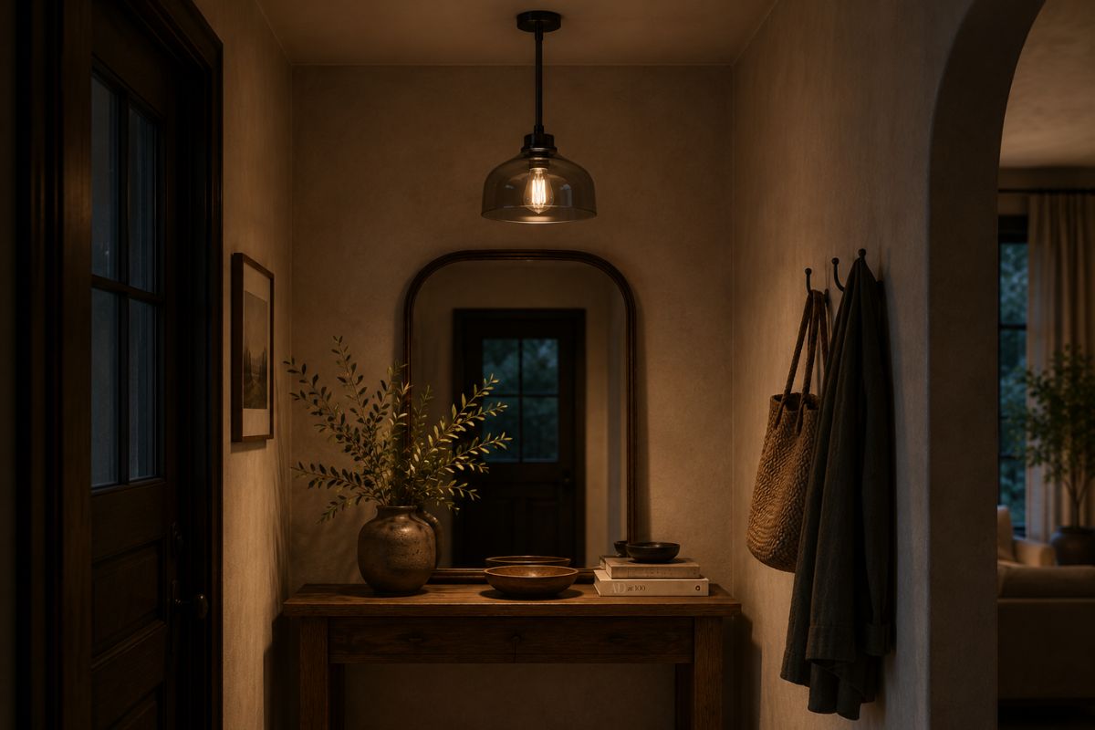In an entryway