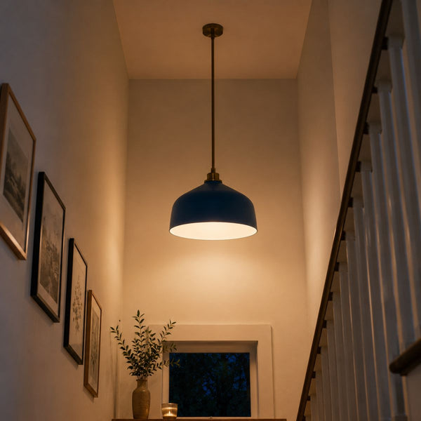 Down a stairwell