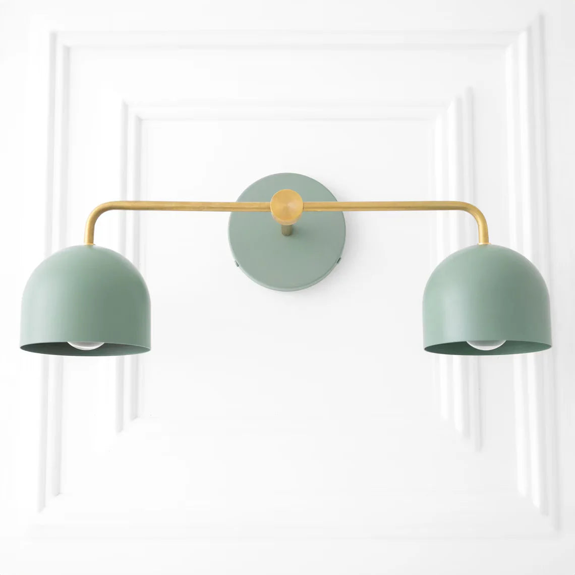 Nordic Dome Shade Vanity Sconce, 2 or 3-Light