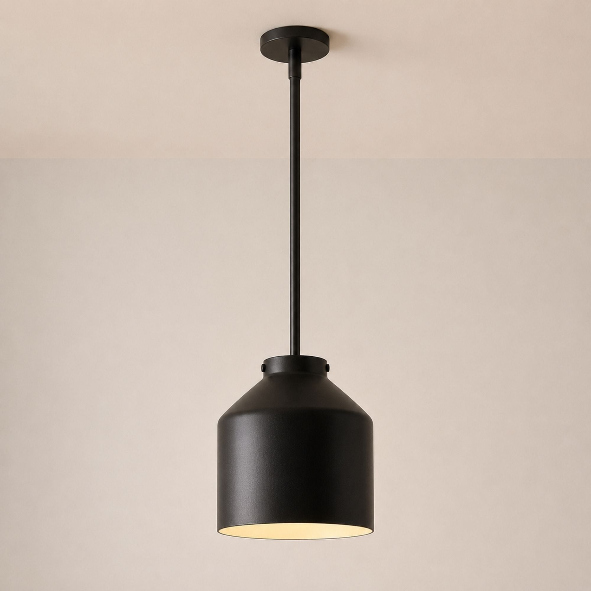 Nerys Pendant Light — 10.75in, Dark Bronze shade, Dark Bronze finish