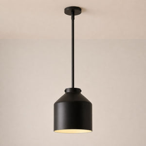 Nerys Pendant Light — 10.75in, Dark Bronze shade, Dark Bronze finish