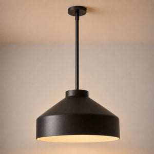 Nerys Pendant Light — 16in, Dark Bronze shade, Dark Bronze finish